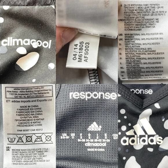 Adidas Response Climacool Tank Top built in bra women's small - Picture 4 of 9
